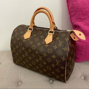 LOUIS VUITTON Monogram Speedy 30